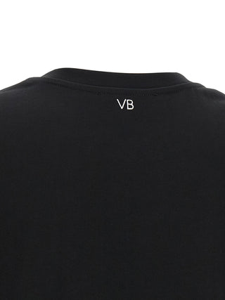 Camiseta de algodón negro