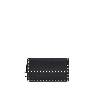 Cartera Bos Taurus de piel de becerro negra