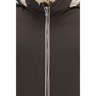 Brown Polyamide Bomber