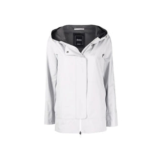 Gray Polyester Shell Jacket
