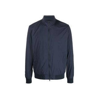 Bomber de poliéster azul