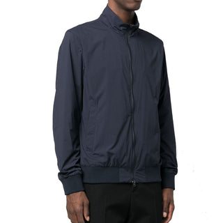 Bomber de poliéster azul