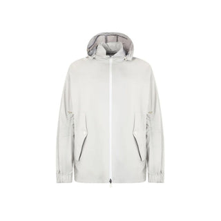 Gray Polyamide Shell Jacket
