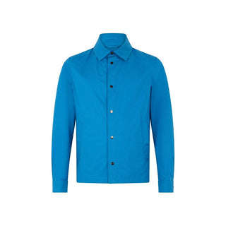 Blue Cotton Shell Jacket