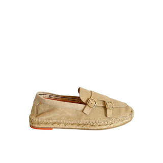 Beige Leather Women Sandal