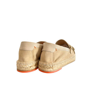 Beige Leather Women Sandal