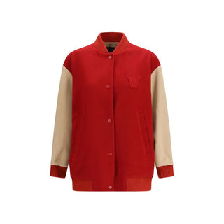 Multicolor Wool Oves Aries Bomber