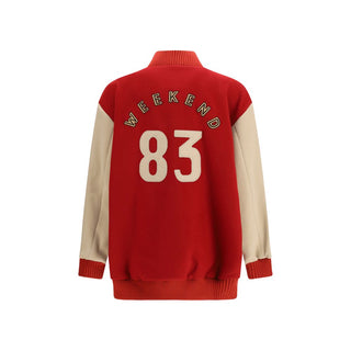 Multicolor Wool Oves Aries Bomber