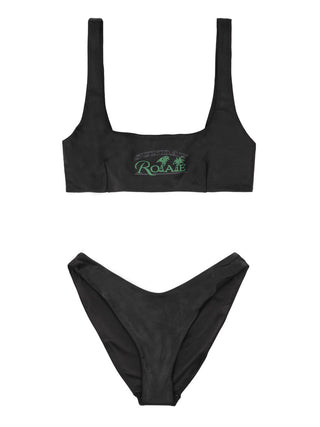 Black Polyester Bikini