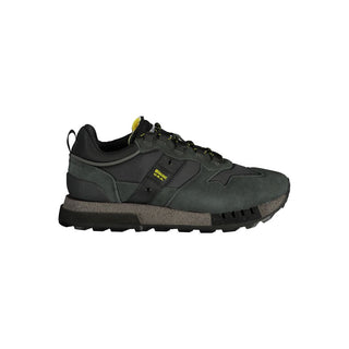 Zapatilla negra para hombre de polietileno