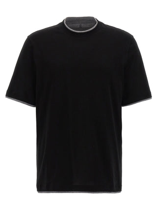 Black Cotton T-Shirt