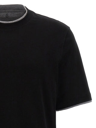 Black Cotton T-Shirt