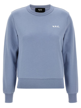 Blue Cotton Sweatshirt