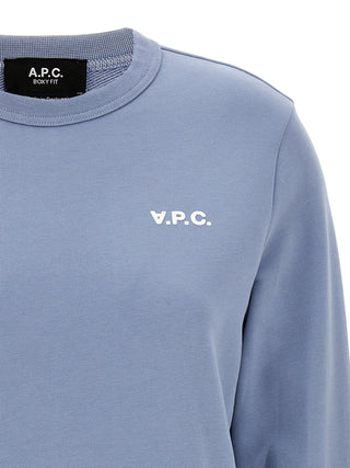 Blue Cotton Sweatshirt