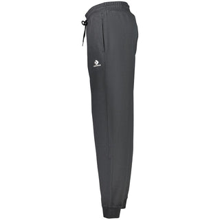 Pantalón negro de algodón para hombre