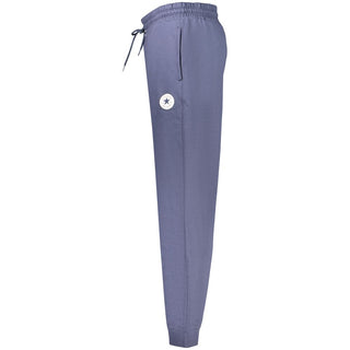 Blue Cotton Men's Trouser