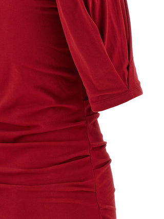 Multicolor Cotton Short Dress