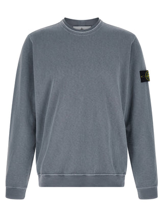 Blue Cotton Sweatshirt
