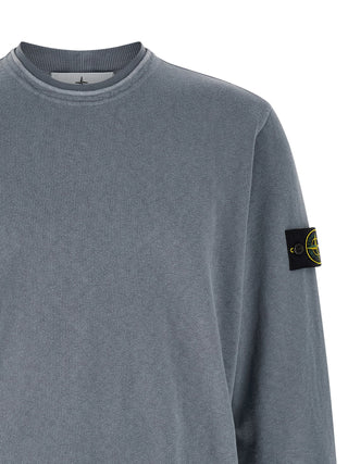 Blue Cotton Sweatshirt