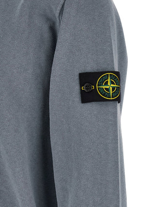 Blue Cotton Sweatshirt