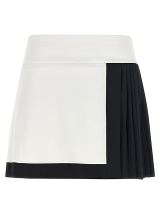 Bicolor Polyamide Bermuda Shorts