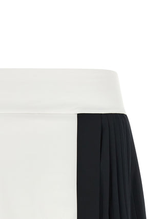 Bicolor Polyamide Bermuda Shorts