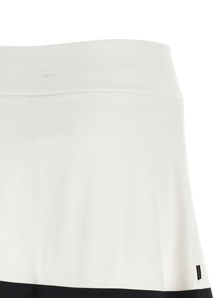 Bicolor Polyamide Bermuda Shorts