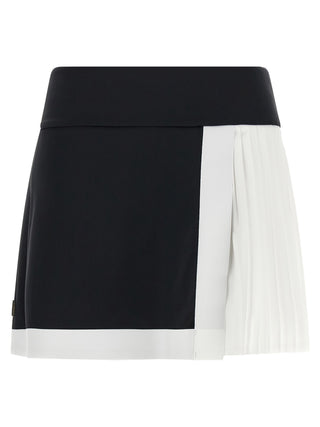 Bicolor Polyamide Bermuda Shorts