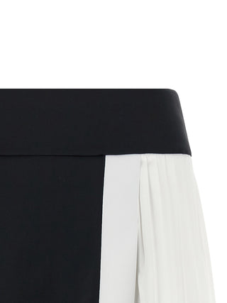 Bermudas bicolor de poliamida