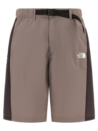 Purple Nylon Bermuda Shorts