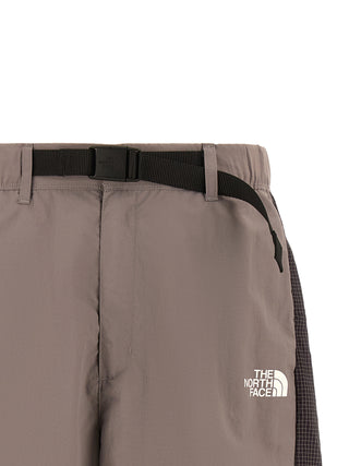 Purple Nylon Bermuda Shorts