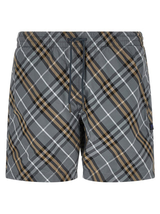 Bermudas azules de poliamida