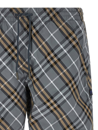 Bermudas azules de poliamida