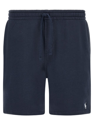 Blue Cotton Bermuda Shorts
