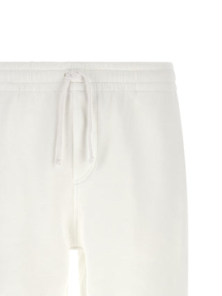 White Cotton Bermuda Shorts