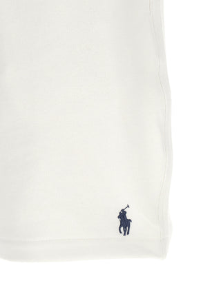 White Cotton Bermuda Shorts