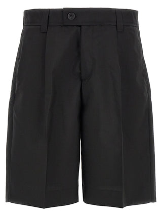 Bermudas negras de lana  