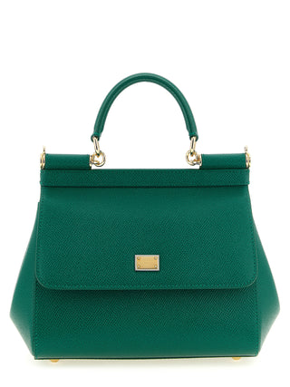 Bicolor Calfskin Handbag