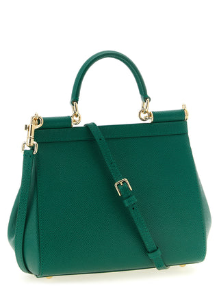Bicolor Calfskin Handbag