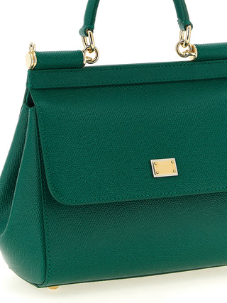 Bicolor Calfskin Handbag