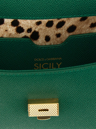 Bicolor Calfskin Handbag