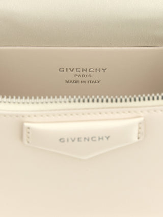 White Leather Crossbody Bag