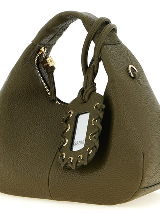 Bicolor Polyester Handbag