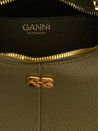 Bicolor Polyester Handbag