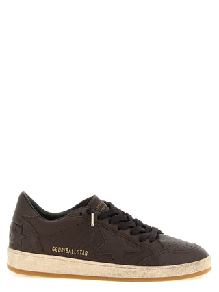 Brown Cowhide Low Top Sneakers