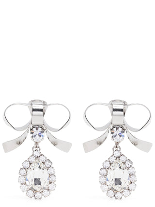 Silver Glass Earrings