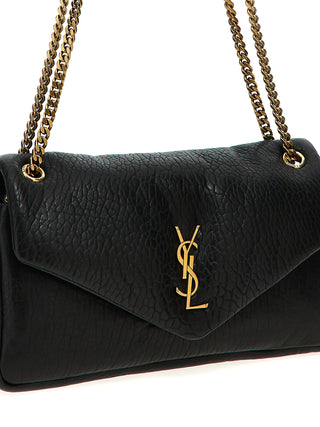 Black Leather Shoulder Bag