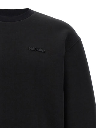 Black Cotton Sweatshirt
