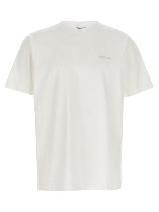 Camiseta de algodón blanca