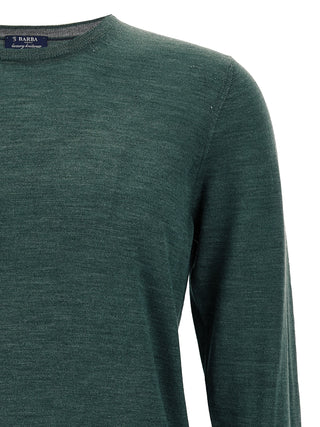 Bicolor Wool Cardigan